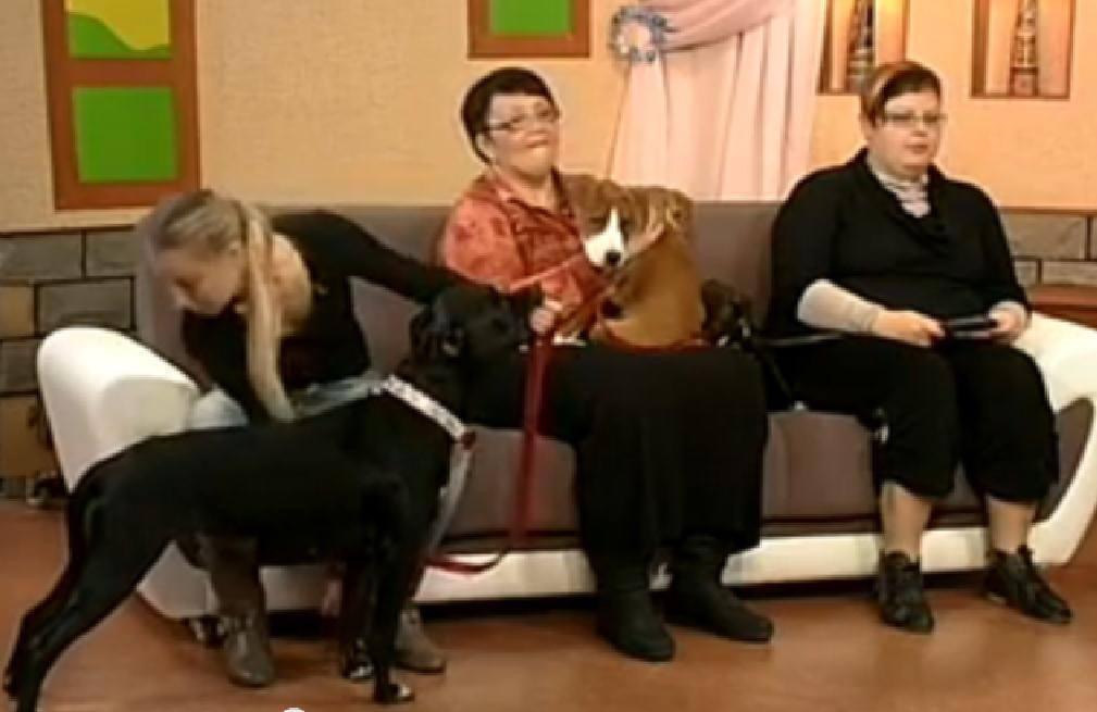 Dog trainer Veronika Voitovsla on TV