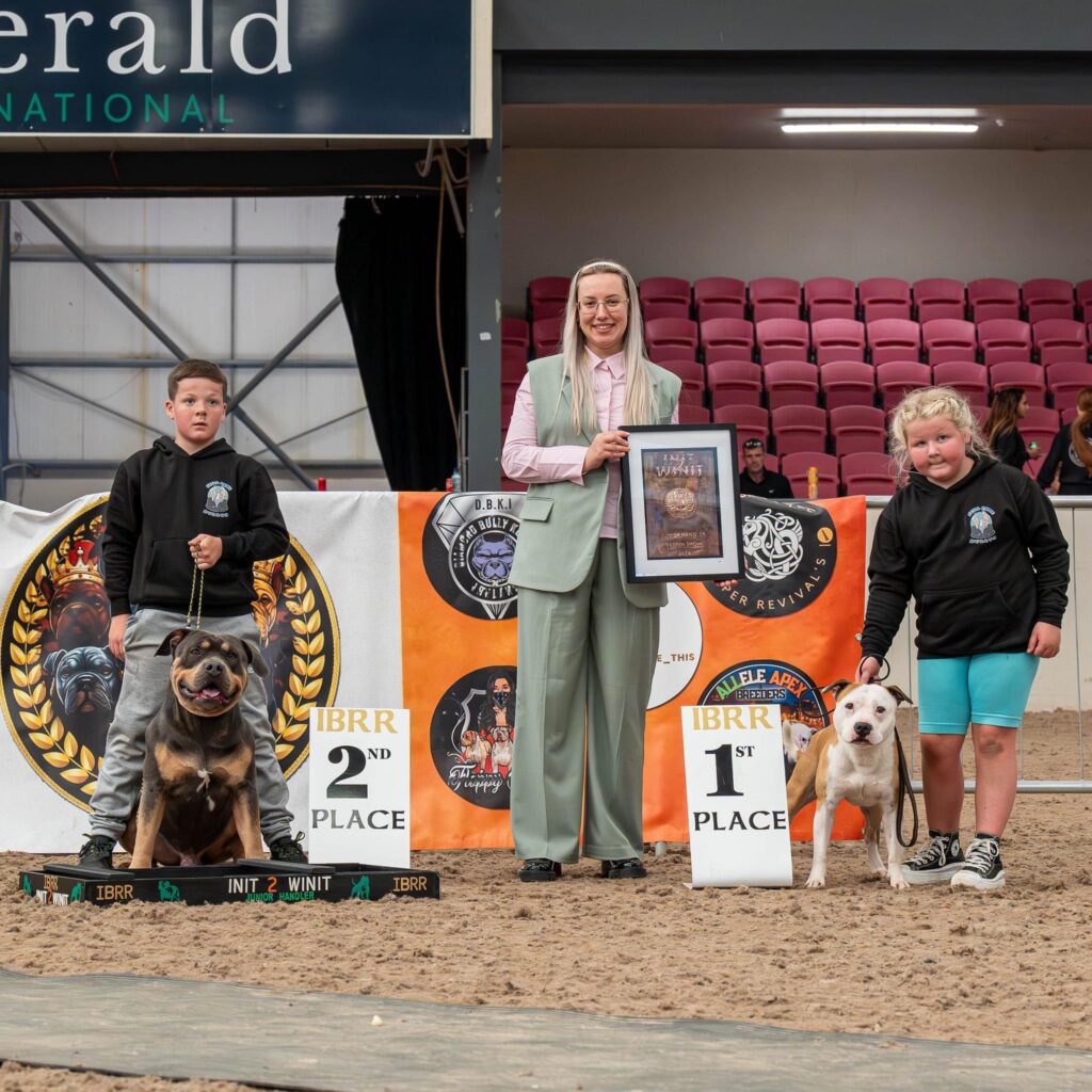 Dog show judge Veronika Voitovska Dognik Bulls